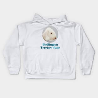 Bedlington Terriers Rule Kids Hoodie